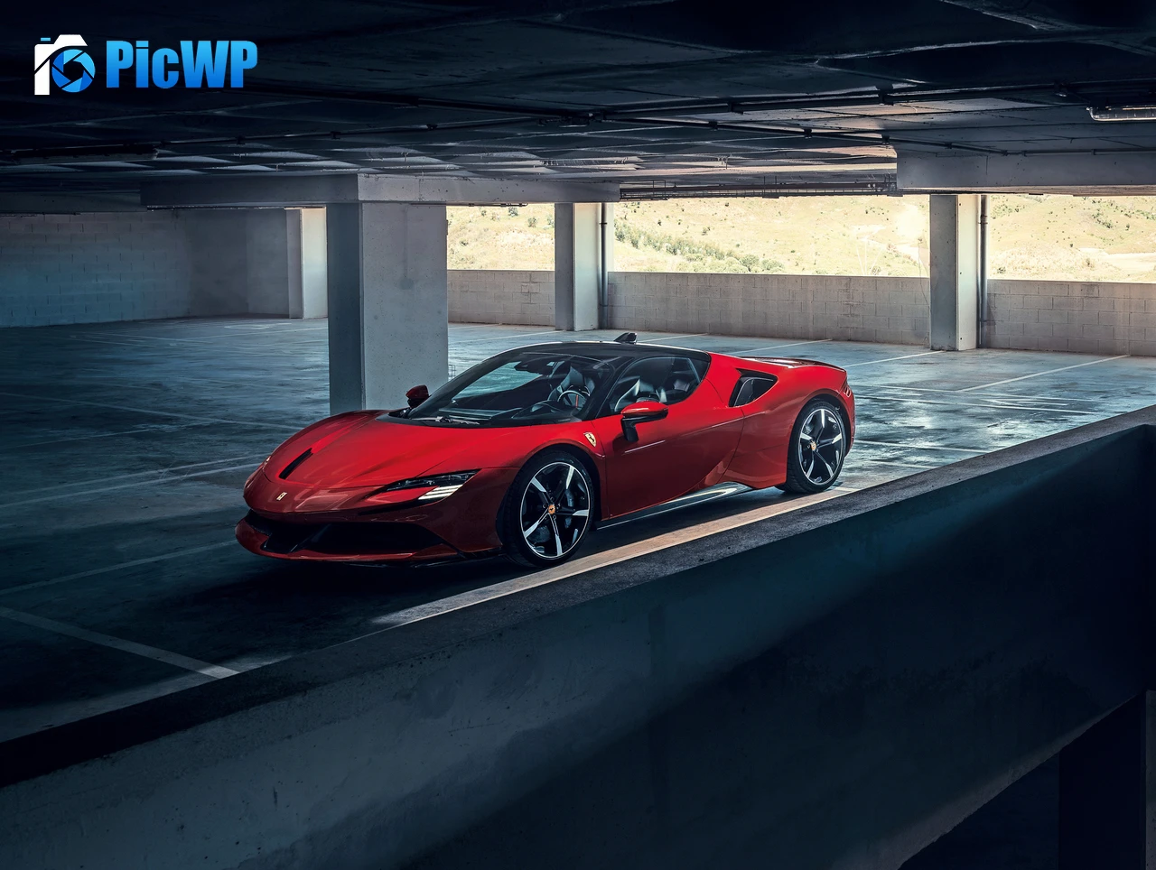 Ferrari SF90 Stradale Plug-In Hybrid 4K PC Wallpaper