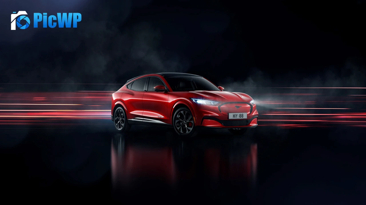Ford Mustang Mach-E Electric crossover 4K PC Wallpaper