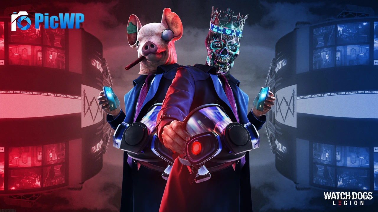 Watch Dogs: Legion Ded Coronet Mask 4K PC Wallpaper