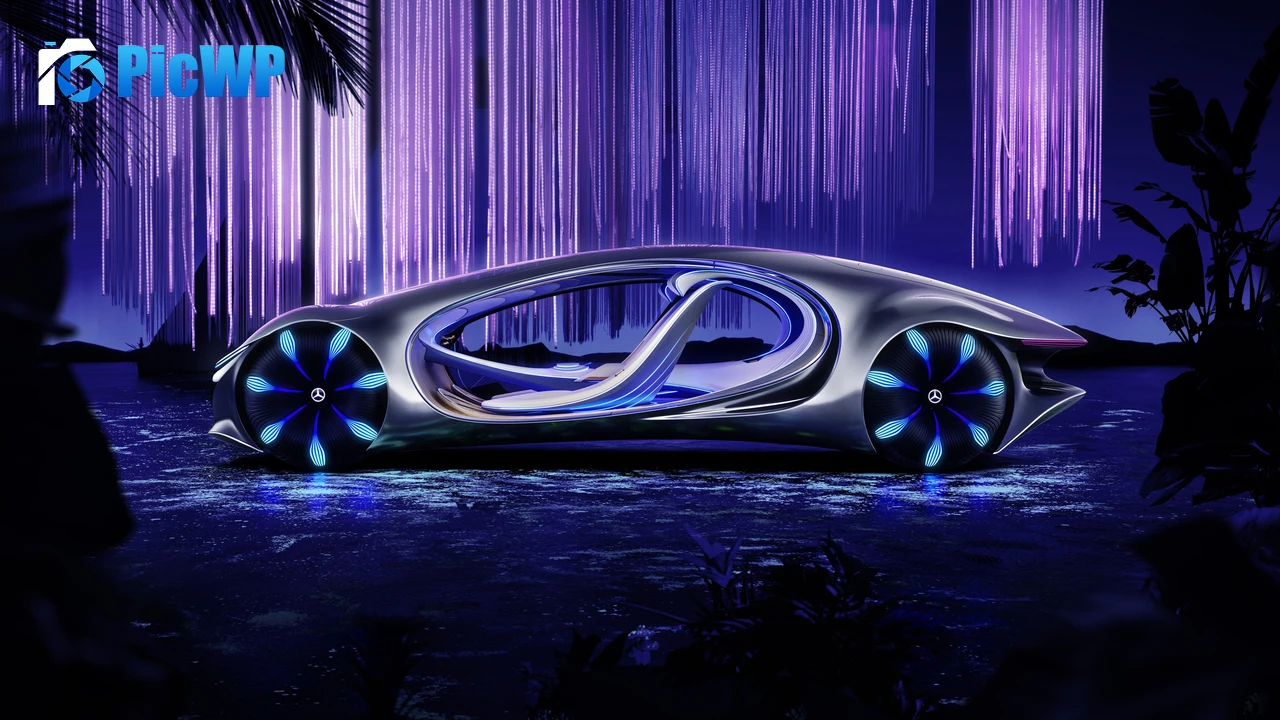Mercedes-Benz VISION AVTR 4K PC Wallpaper