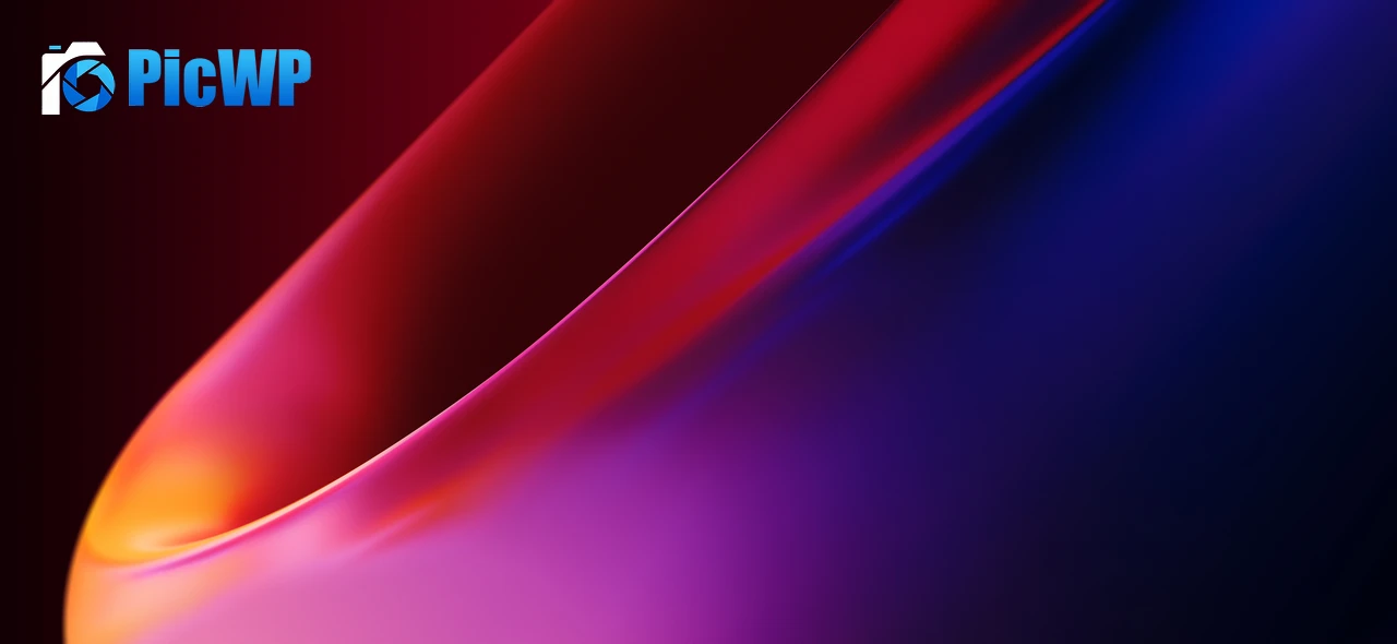 OnePlus 8 Pro Red background 5K Wide Wallpaper