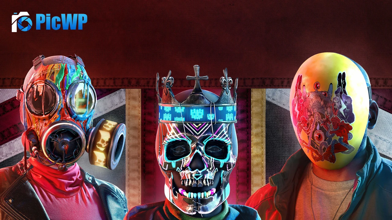 Ded Coronet Mask Watch Dogs: Legion 4K PC Wallpaper