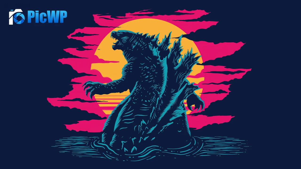 Godzilla Artwork 4K PC Wallpaper