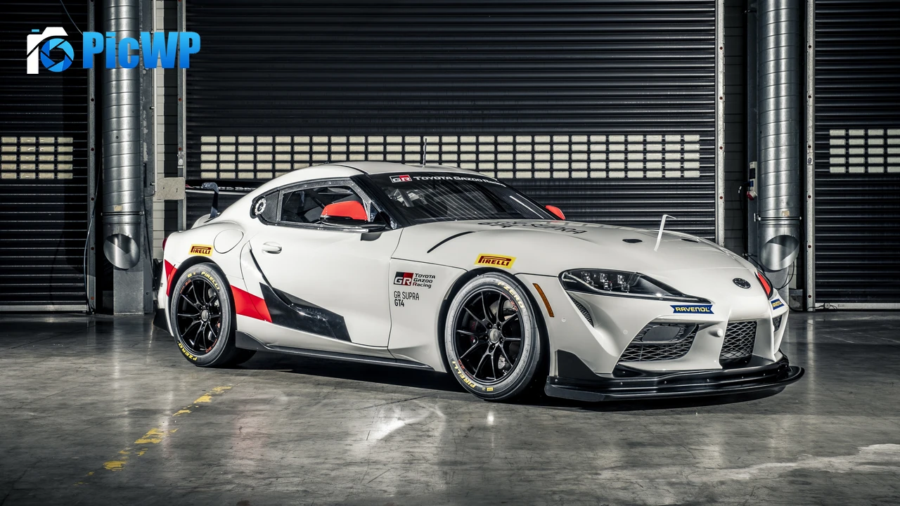 Toyota GR Supra GT4 Concept cars 4K PC Wallpaper