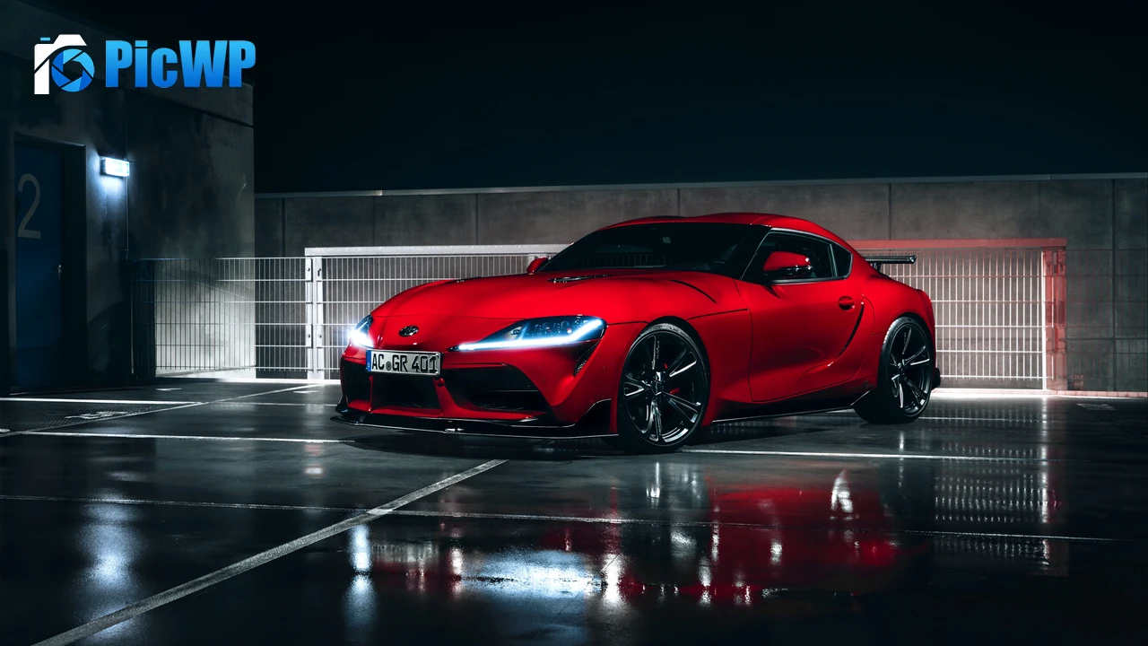 Toyota GR Supra AC Schnitzer 4K PC Wallpaper