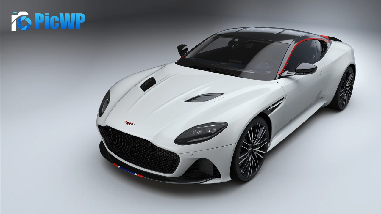 Aston Martin DBS Superleggera White 4K PC Wallpaper