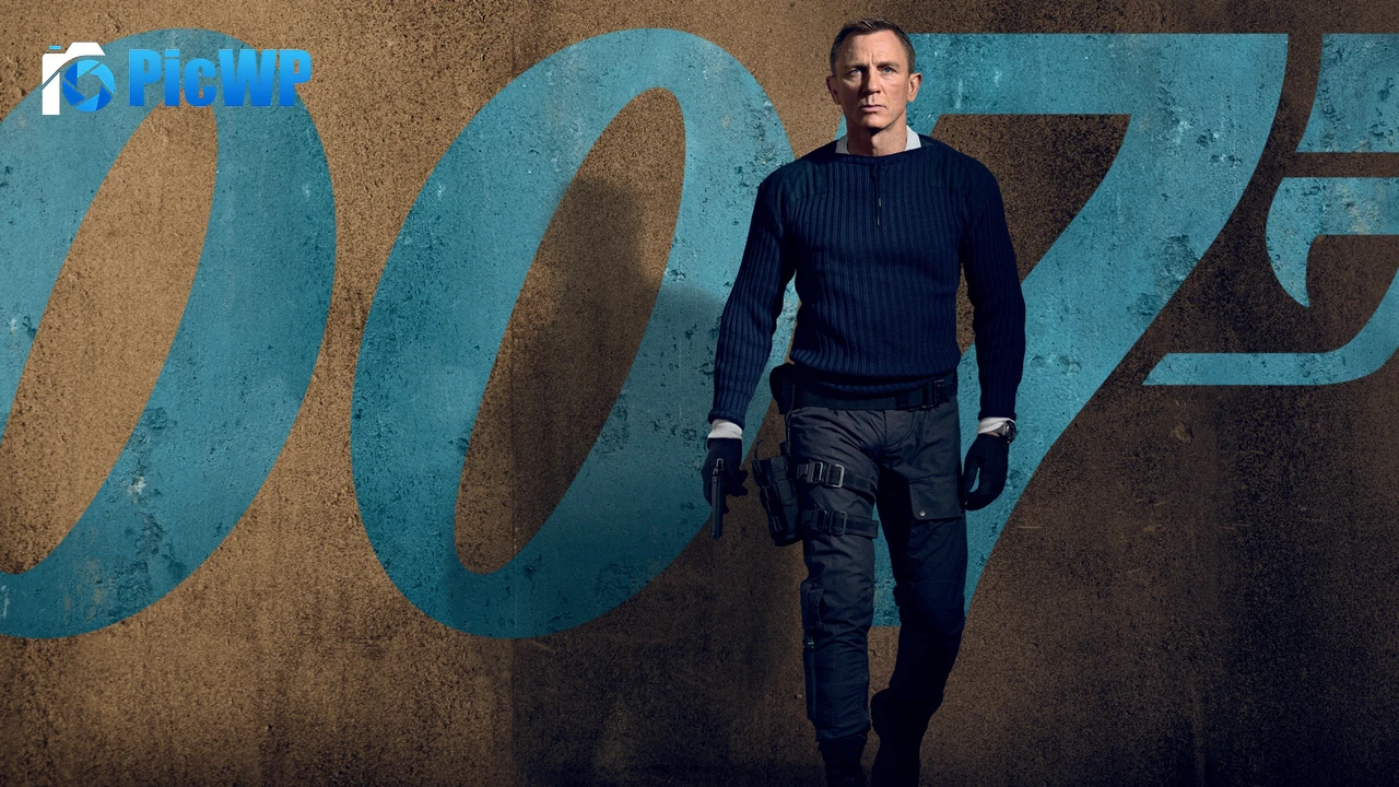 No Time to Die Daniel Craig 4K PC Wallpaper