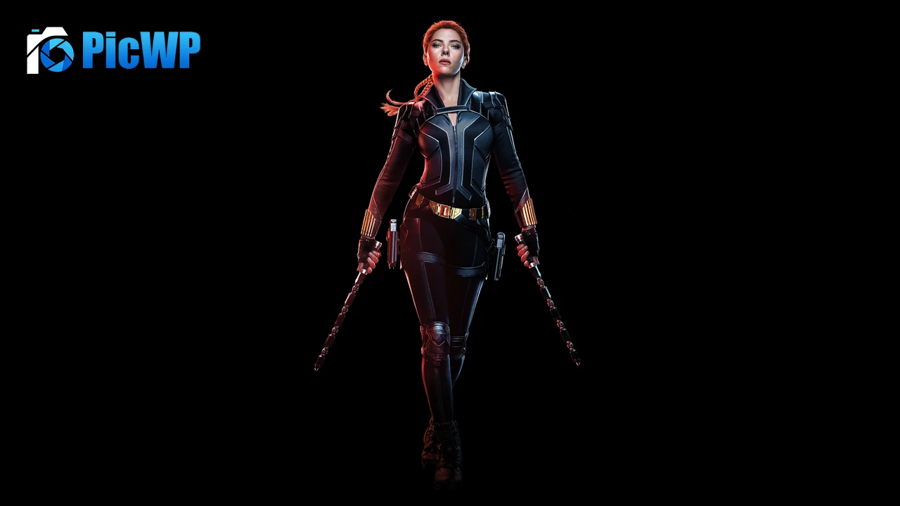 Black Widow AMOLED 4K PC Wallpaper