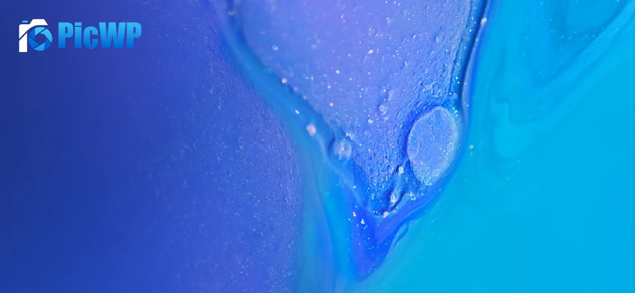 Vivo Stock Blue gradient 5K Wide Wallpaper