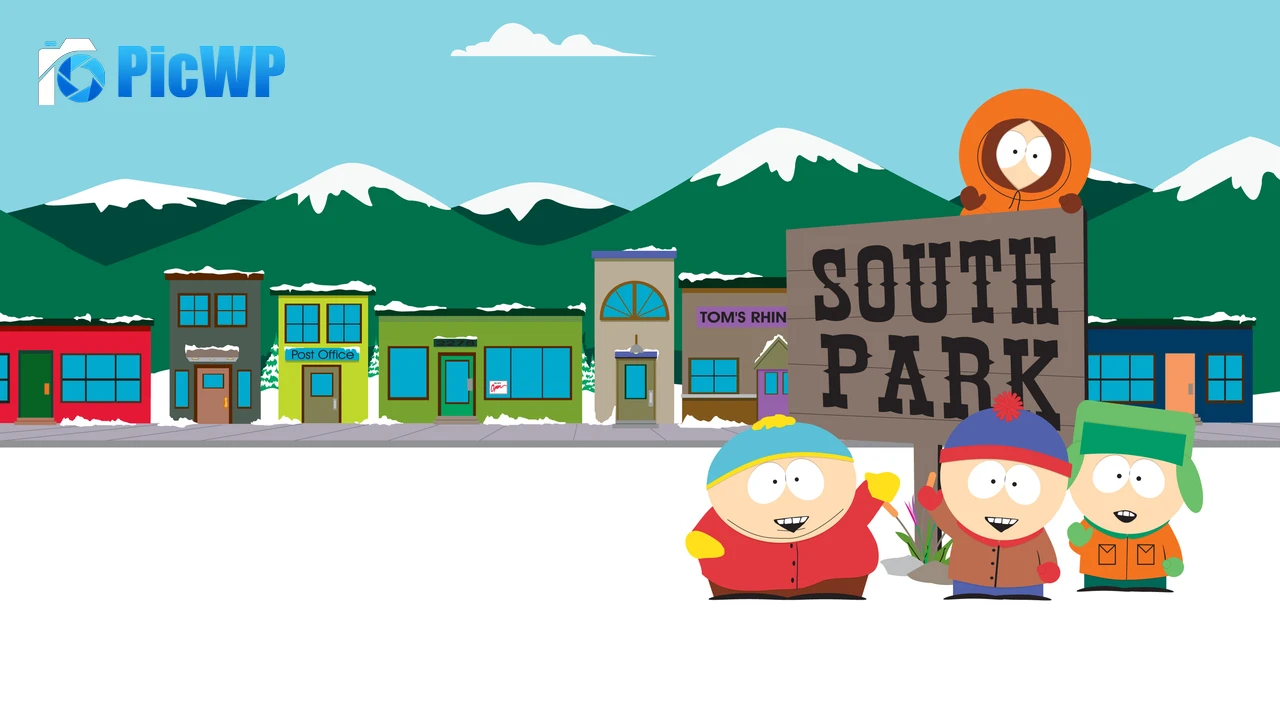 South Park Animated Sitcom 4K PC Wallpaper