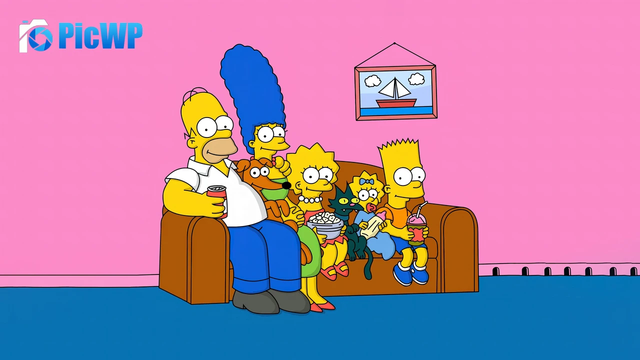 Simpson family 4K PC Wallpaper