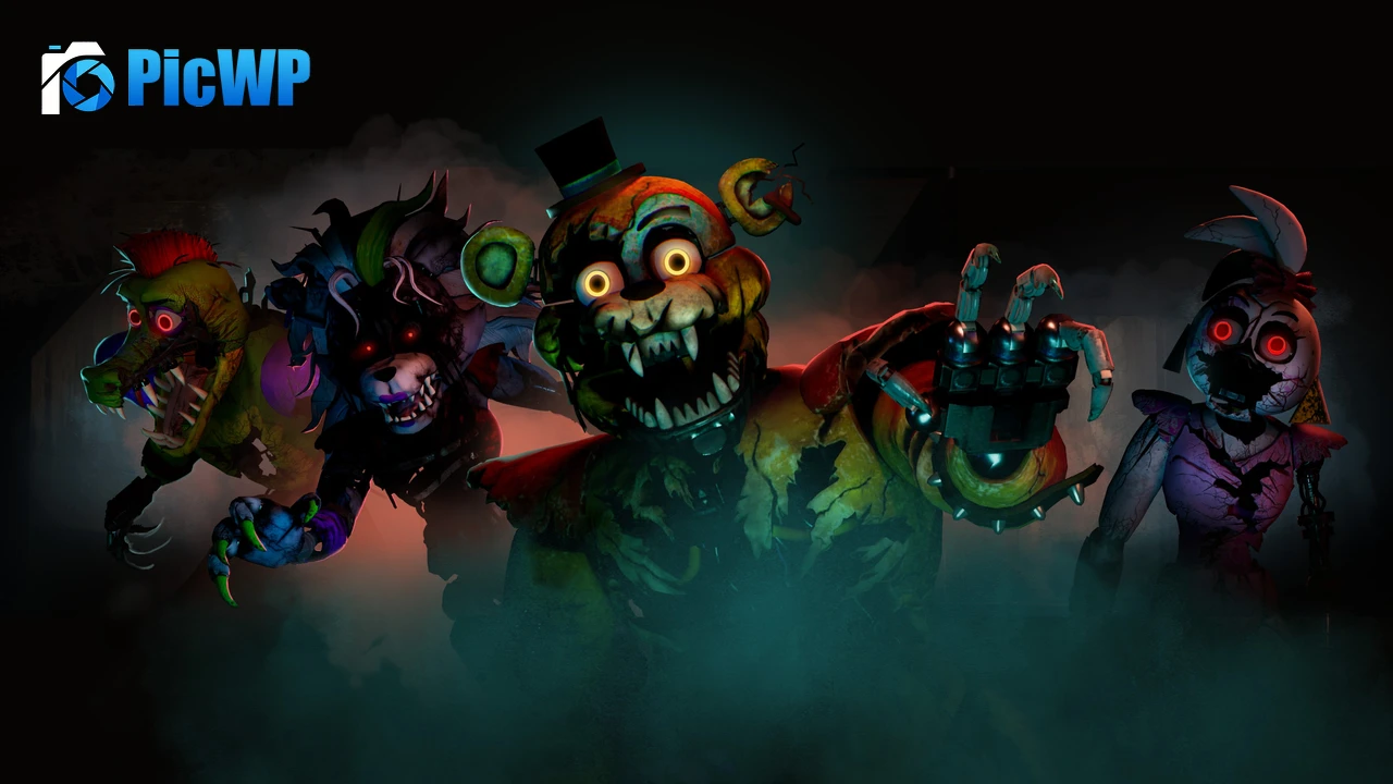 FNAF: Security Breach Horror games 4K PC Wallpaper