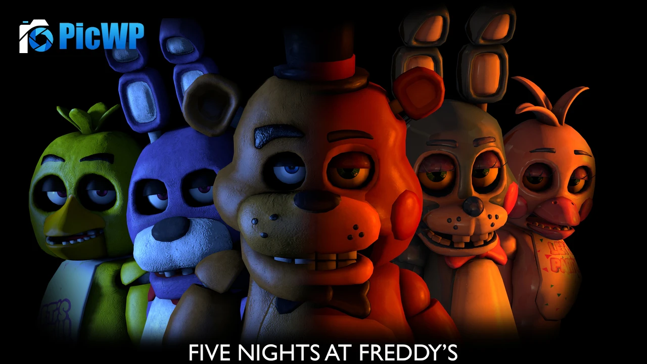 FNAF Five Nights at Freddy's 4K PC Wallpaper