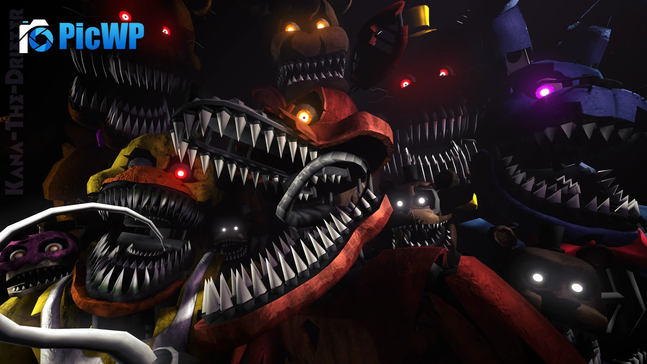 Five Nights at Freddy's FNAF 4K PC Wallpaper