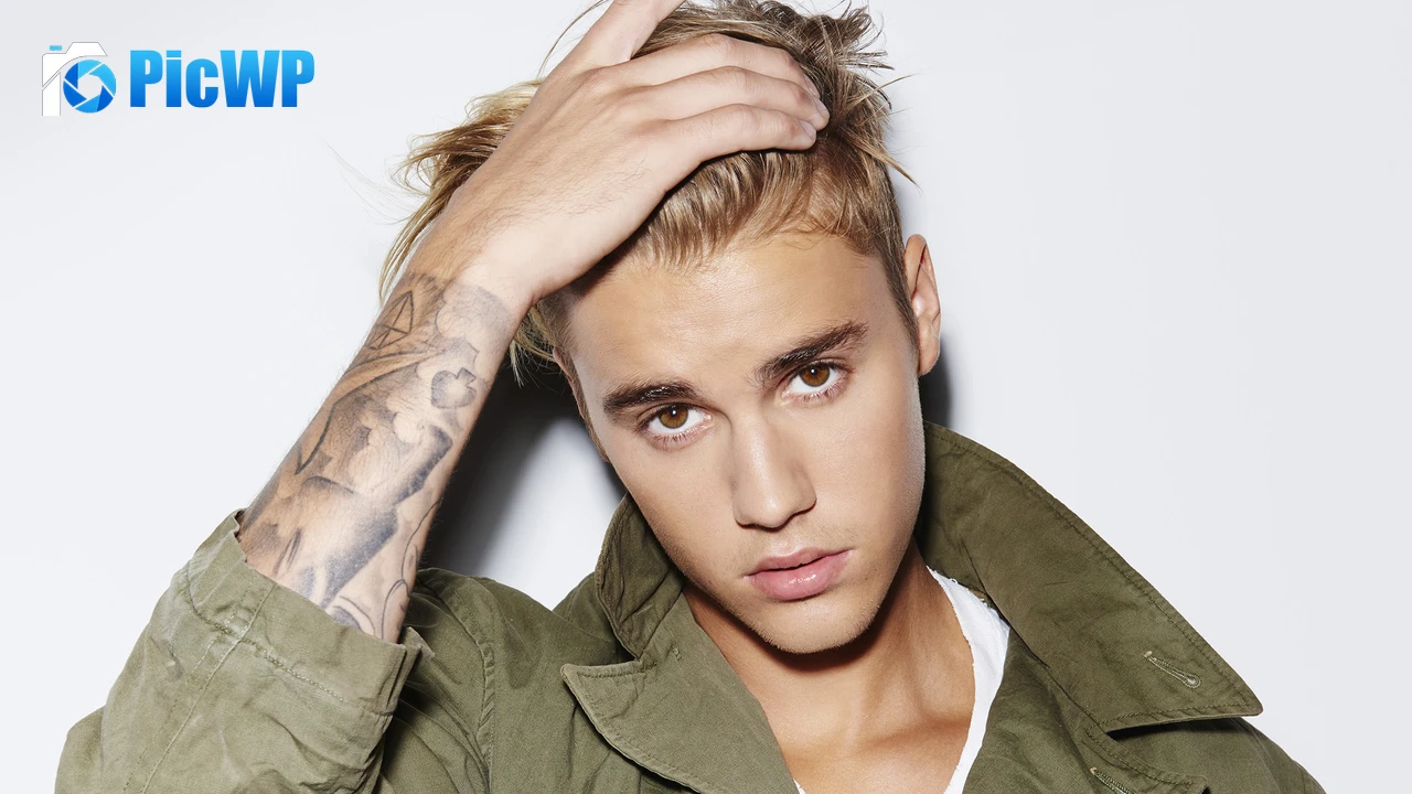 Justin Bieber Canadian singer 4K PC Wallpaper