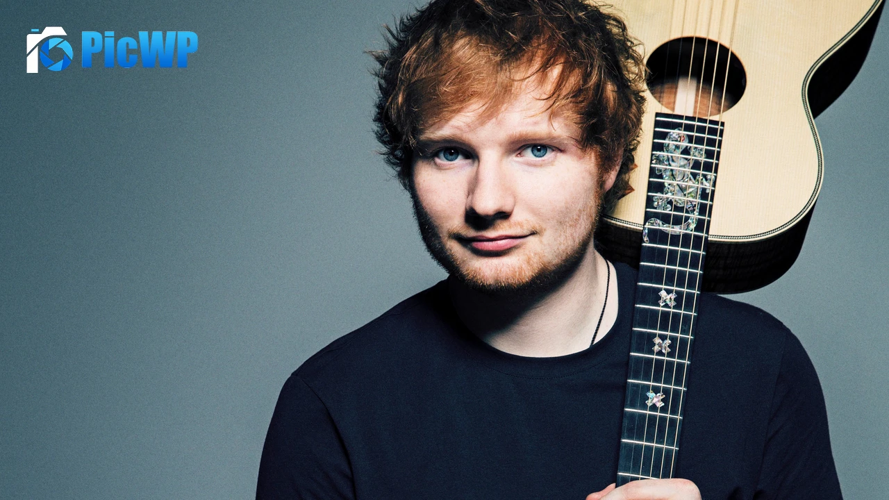 Ed Sheeran Guitar 4K PC Wallpaper
