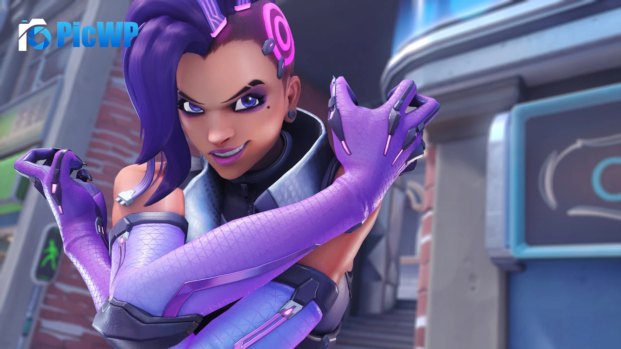 Sombra Overwatch 2 4K PC Wallpaper