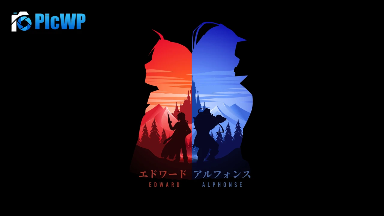 Fullmetal Alchemist AMOLED 4K PC Wallpaper
