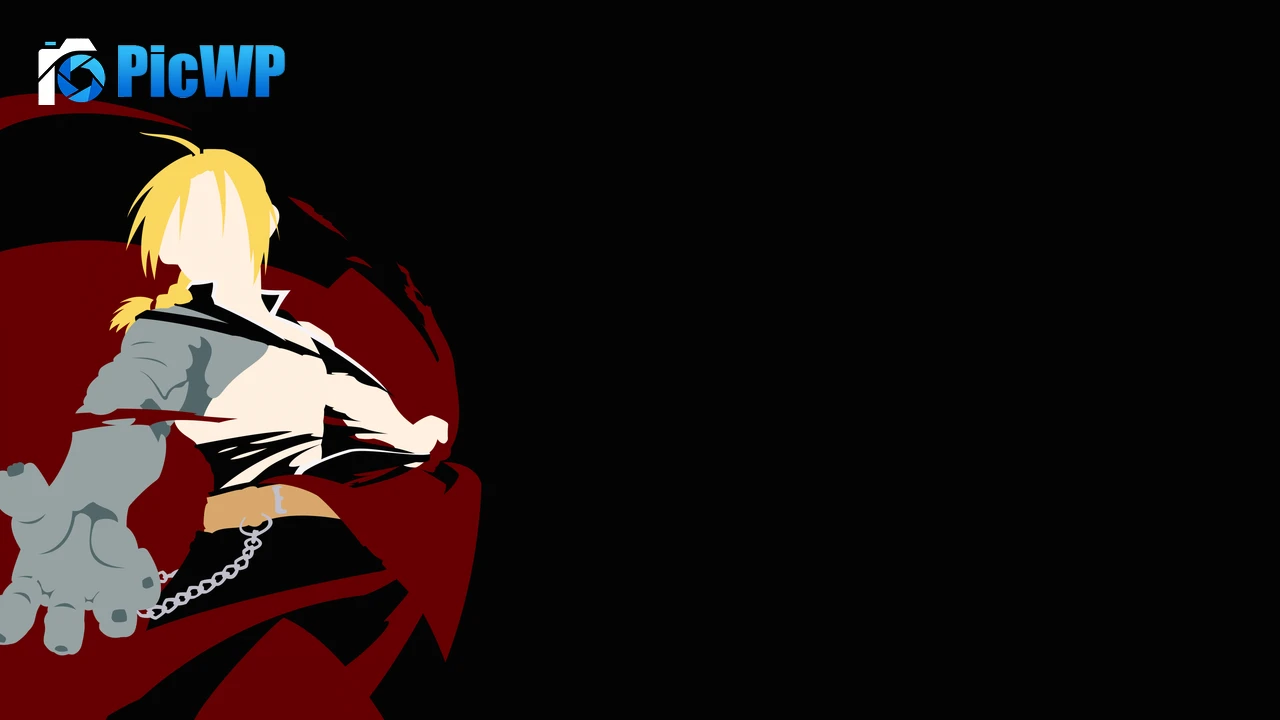 Edward Elric Faceless 4K PC Wallpaper