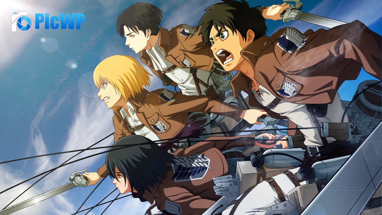 Attack on Titan Anime series 4K PC Wallpaper