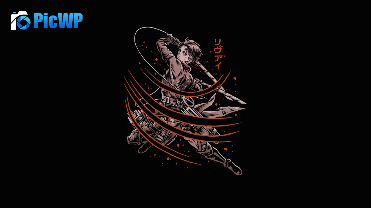 Shingeki no Kyojin Levi Ackerman 4K PC Wallpaper