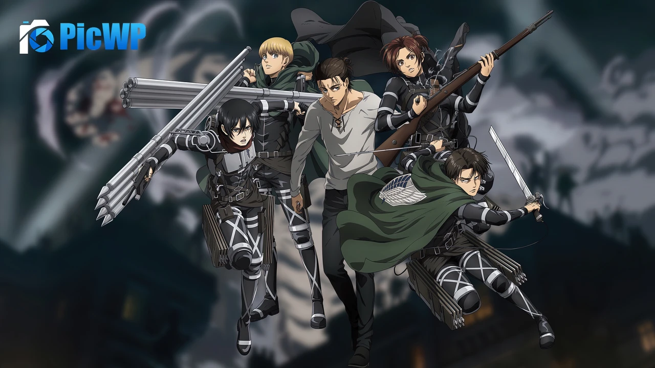 Attack on Titan Shingeki no Kyojin 4K PC Wallpaper