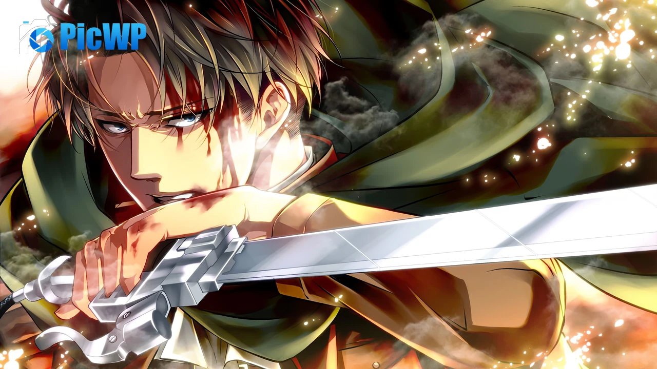 Levi Ackerman Attack on Titan 4K PC Wallpaper