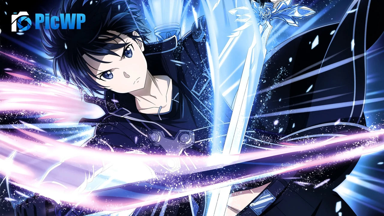 Kirito (Kirigaya Kazuto) Sword Art Online 4K PC Wallpaper