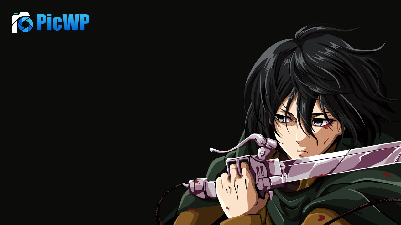 Mikasa Ackerman Artwork 4K PC Wallpaper