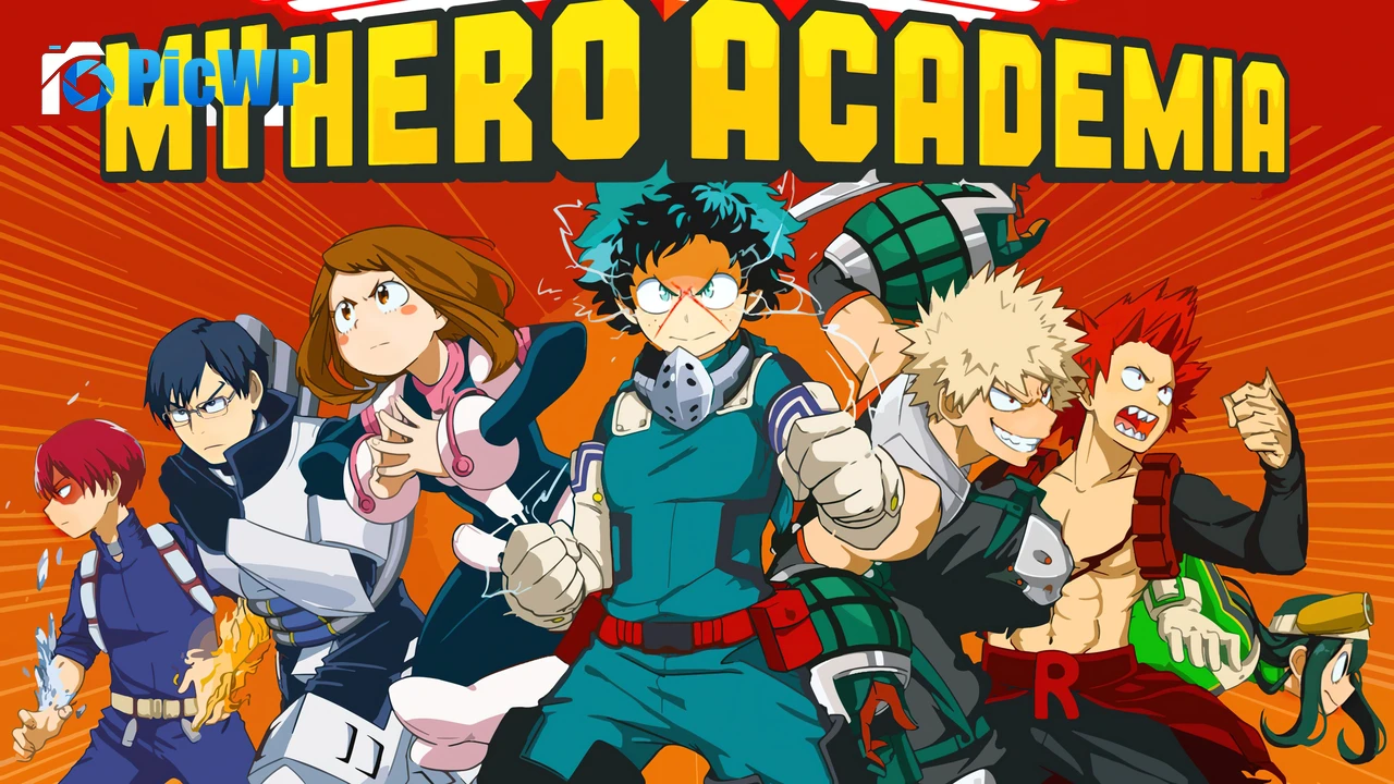 My Hero Academia Character poster 4K PC Wallpaper