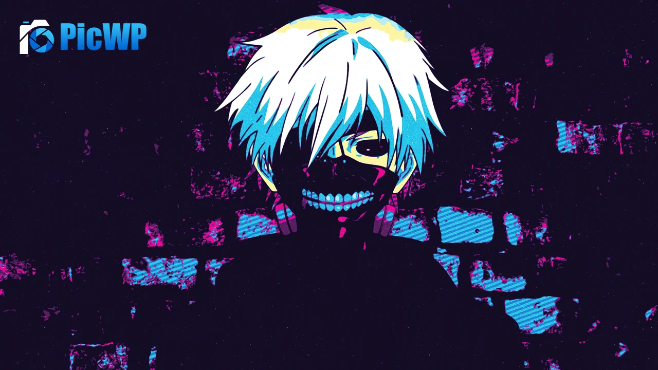 Ken Kaneki Digital Art 4K PC Wallpaper