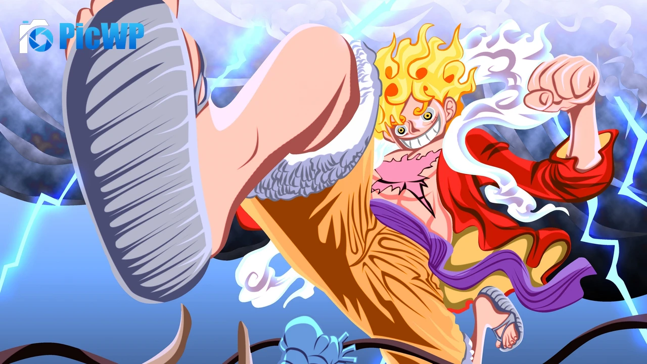 Luffy vs Kaido Gear 5 4K PC Wallpaper