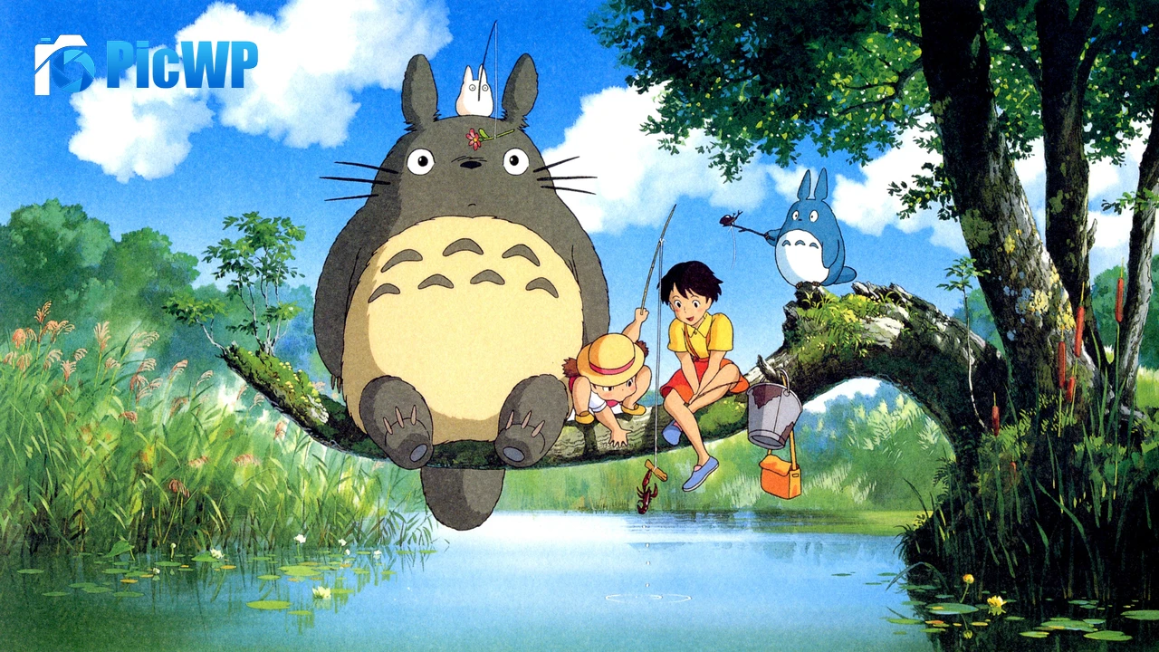 My Neighbor Totoro Satsuki 4K PC Wallpaper