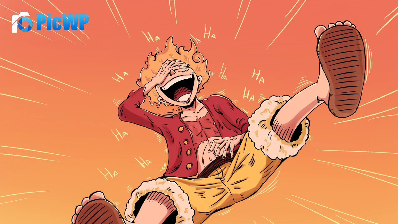 Luffy Gear 5 4K PC Wallpaper