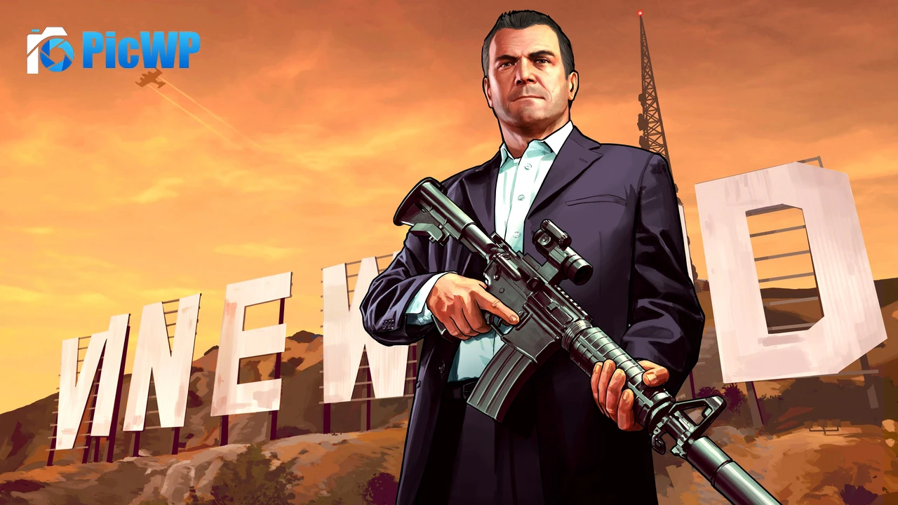 Michael De Santa Townley 4K PC Wallpaper