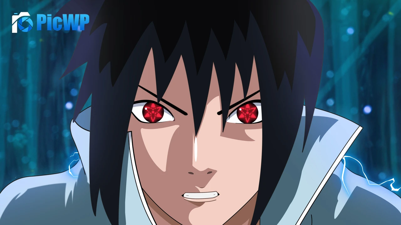 Sasuke Uchiha Sharingan 4K PC Wallpaper