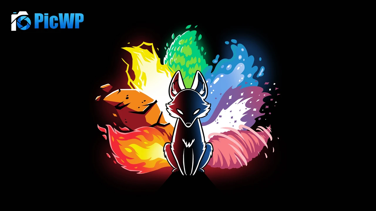 Kitsune Fox spirit 4K PC Wallpaper