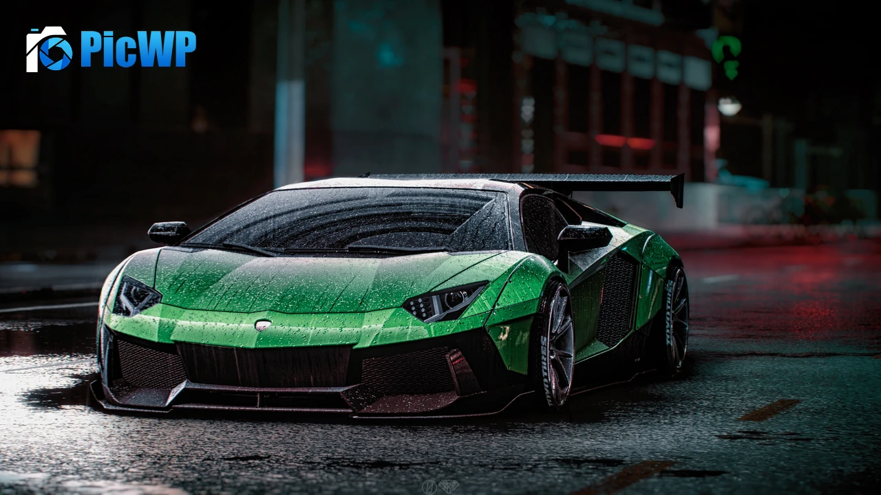 Lamborghini Aventador S Need for Speed 4K PC Wallpaper