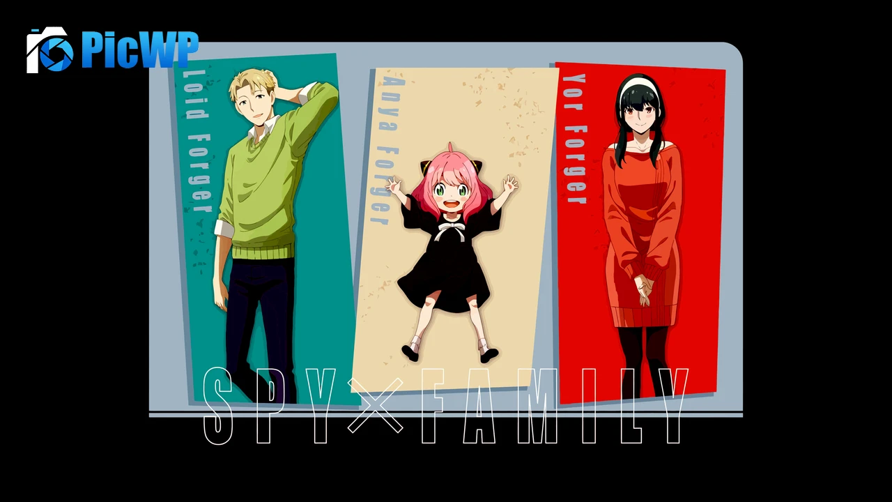 Spy x Family AMOLED 4K PC Wallpaper