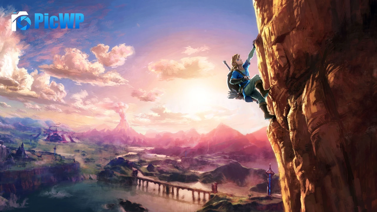 Link The Legend of Zelda: Breath of the Wild 4K PC Wallpaper