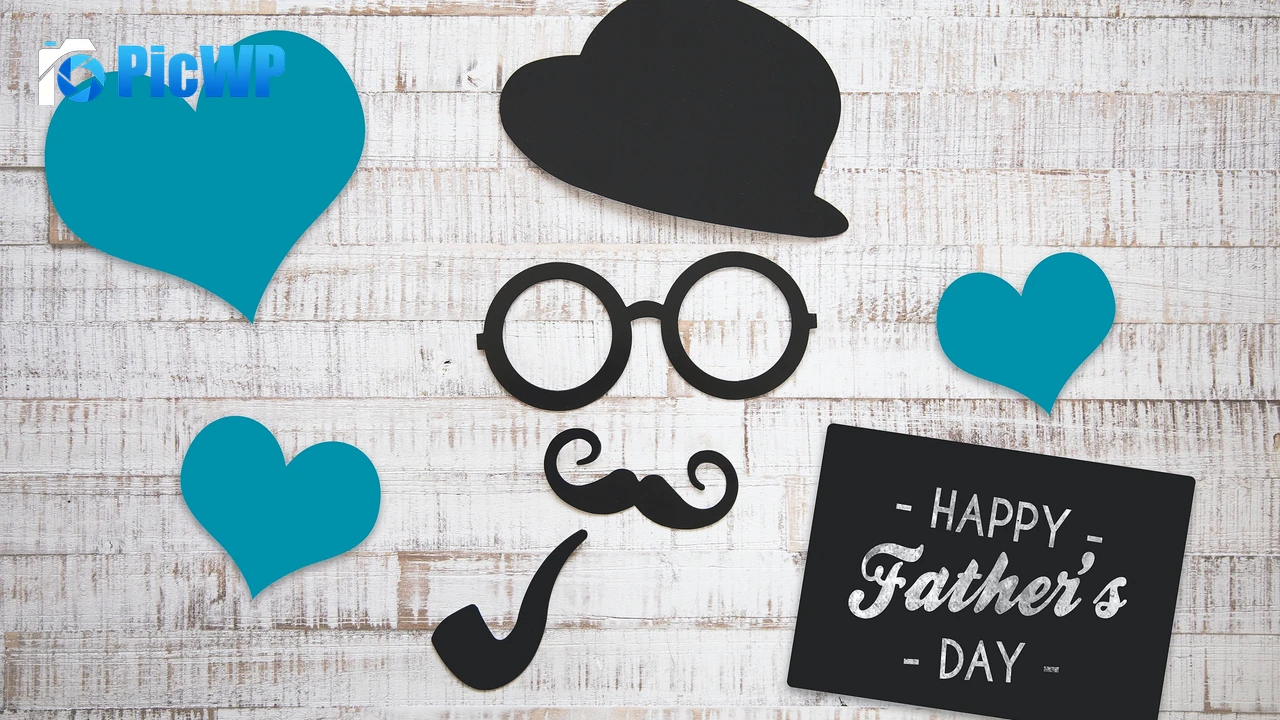 Happy Fathers Day Decoration 4K PC Wallpaper