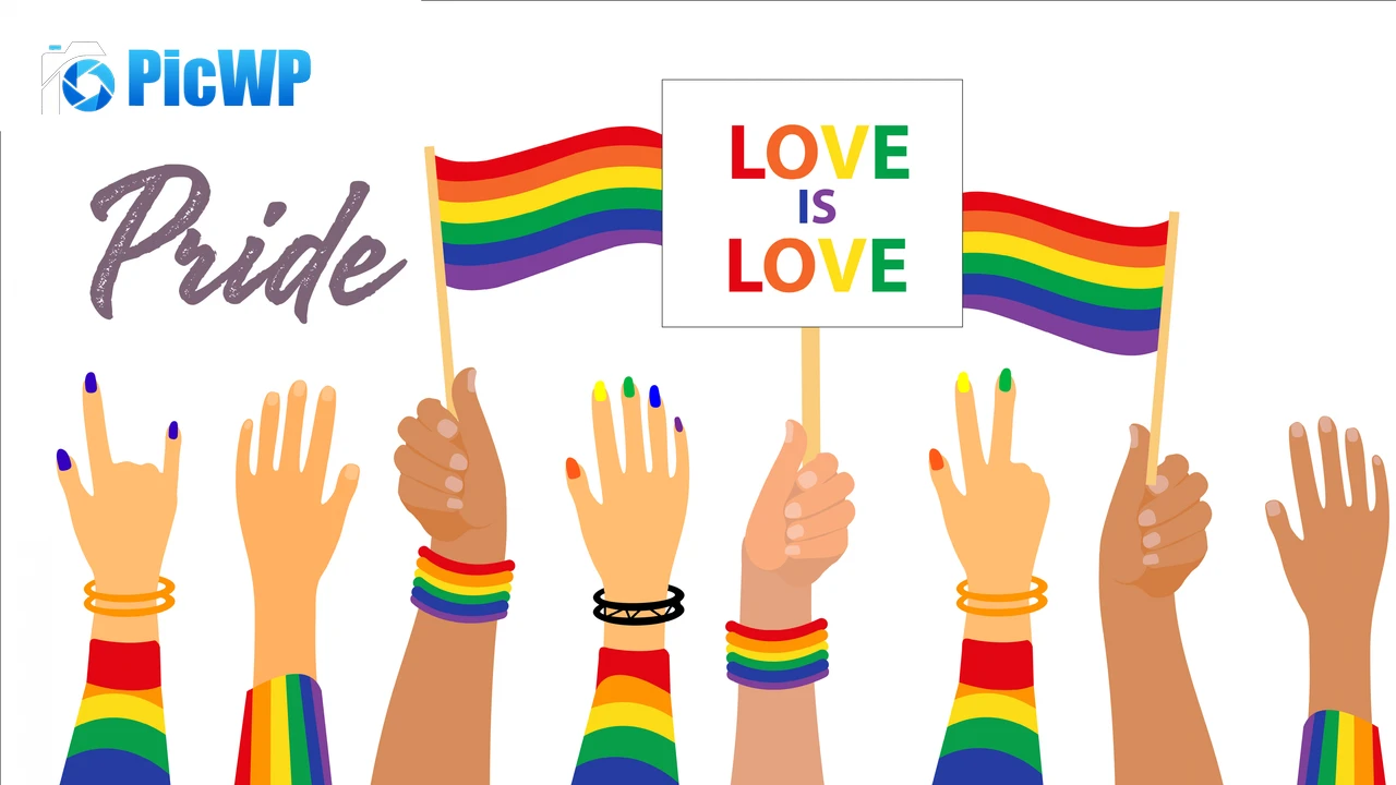 LGBTQ Love Is Love 4K PC Wallpaper