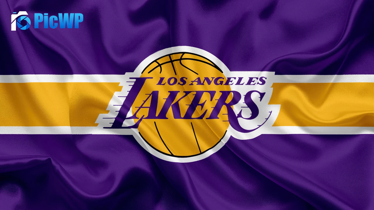 Los Angeles Lakers Logo 4K PC Wallpaper