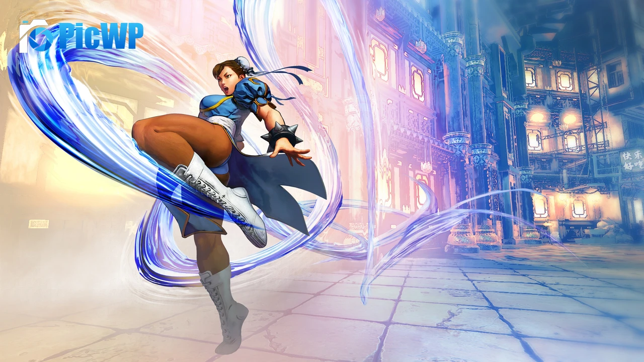 Chun Li Street Fighter 5 4K PC Wallpaper