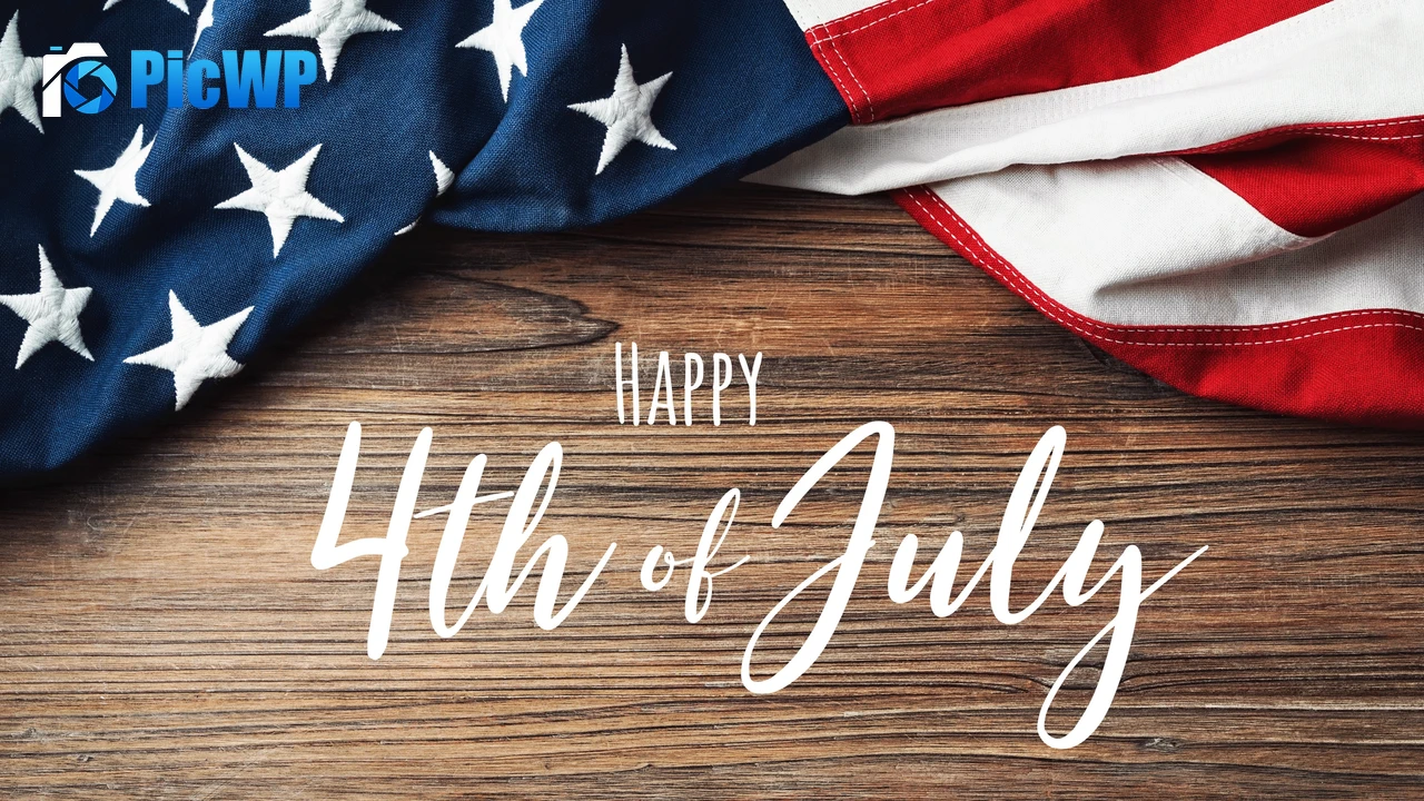 4th of July USA Flag 4K PC Wallpaper