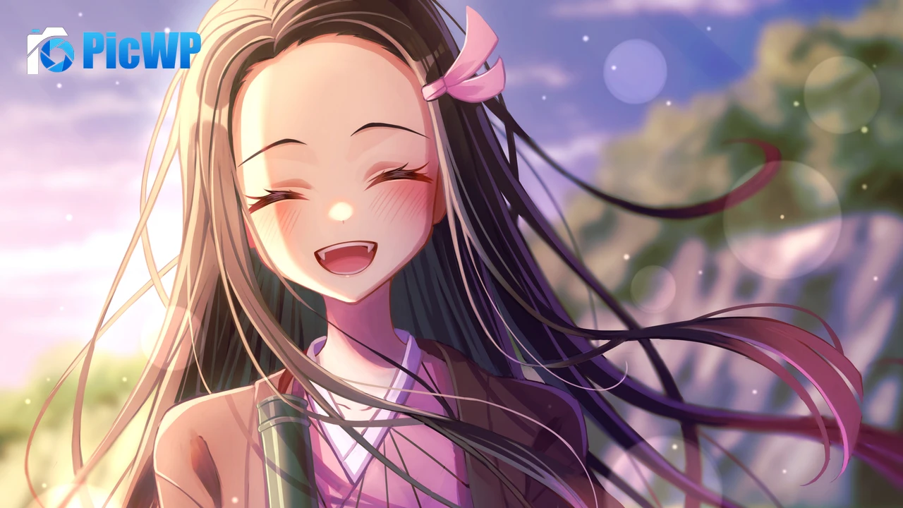 Nezuko Kamado Anime girl 4K PC Wallpaper