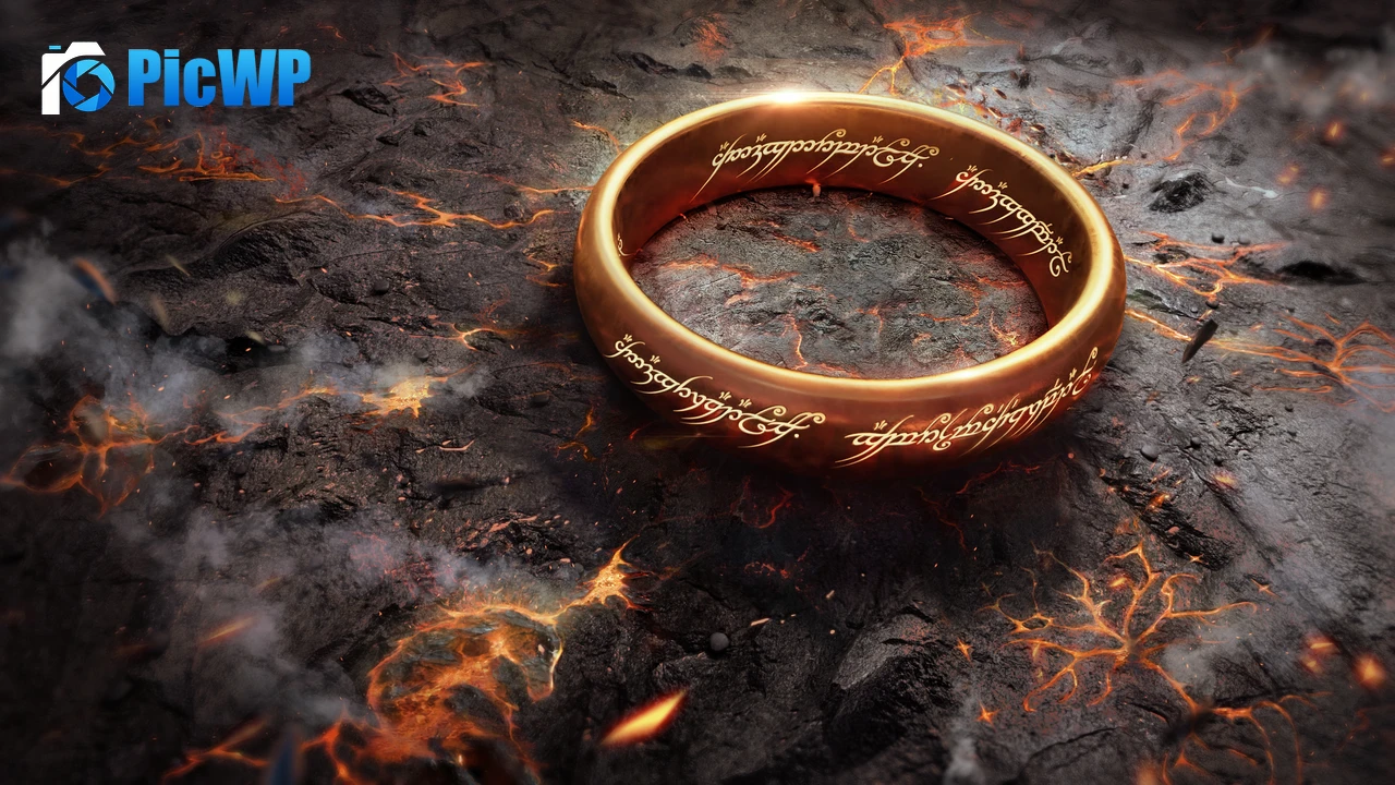 Lord of the Rings One Ring 4K PC Wallpaper