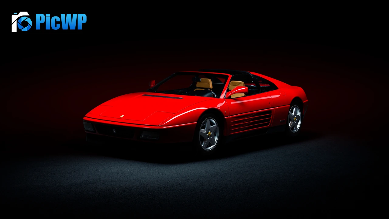 Ferrari 348 Classic cars 4K PC Wallpaper
