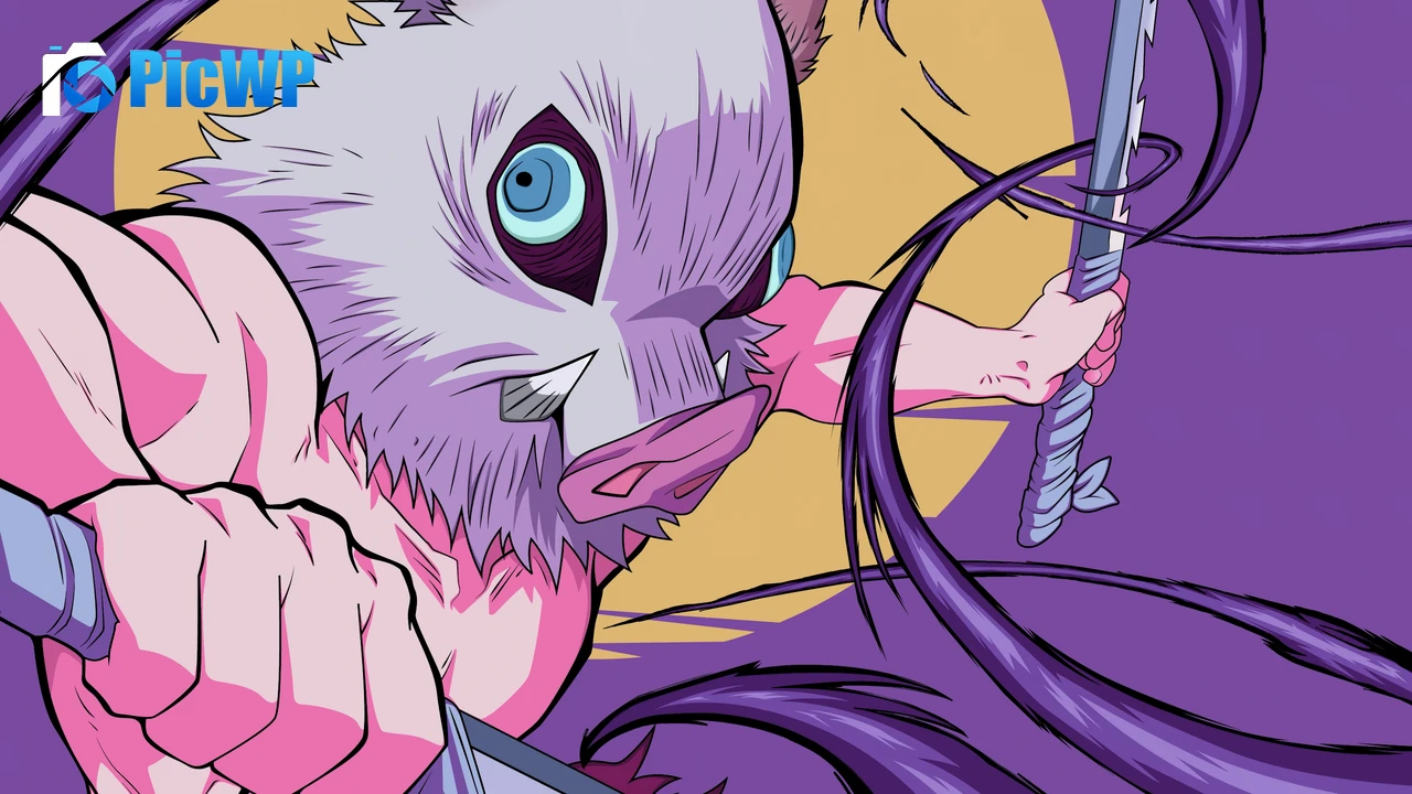 Inosuke Hashibira Demon Slayer: Kimetsu no Yaiba 4K PC Wallpaper