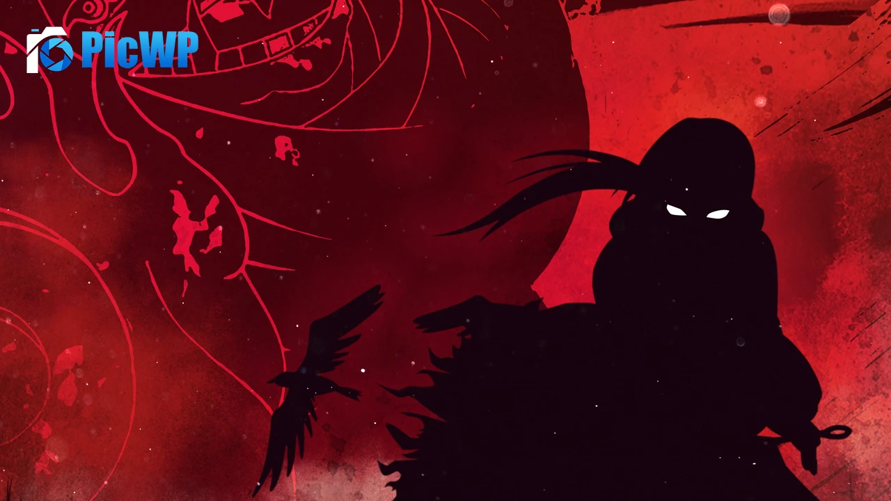 Itachi Uchiha Silhouette 4K PC Wallpaper